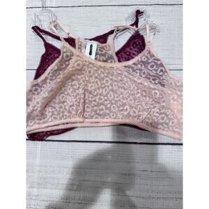 Abound 2 pack lace Bralettes NWT size XL